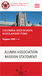 Mobile Screenshot of columbia-alumni.org